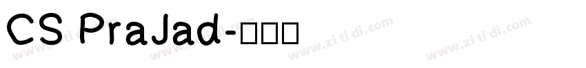 CS PraJad字体转换